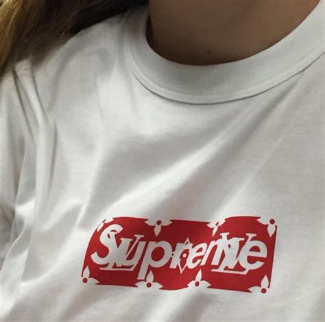 supreme louis vuitton box logo price|louis vuitton supreme t shirt.